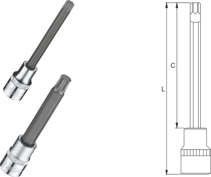Đầu khẩu chìm dài 120L JTC-45530120-45714120