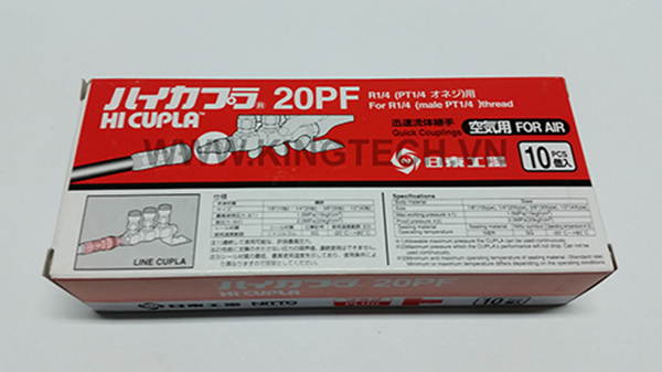 Khớp nối nhanh khí nén Nitto 20PF