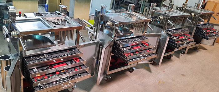 Tủ dụng cụ bảo dưỡng nhanh HYUNDAI K155.5044