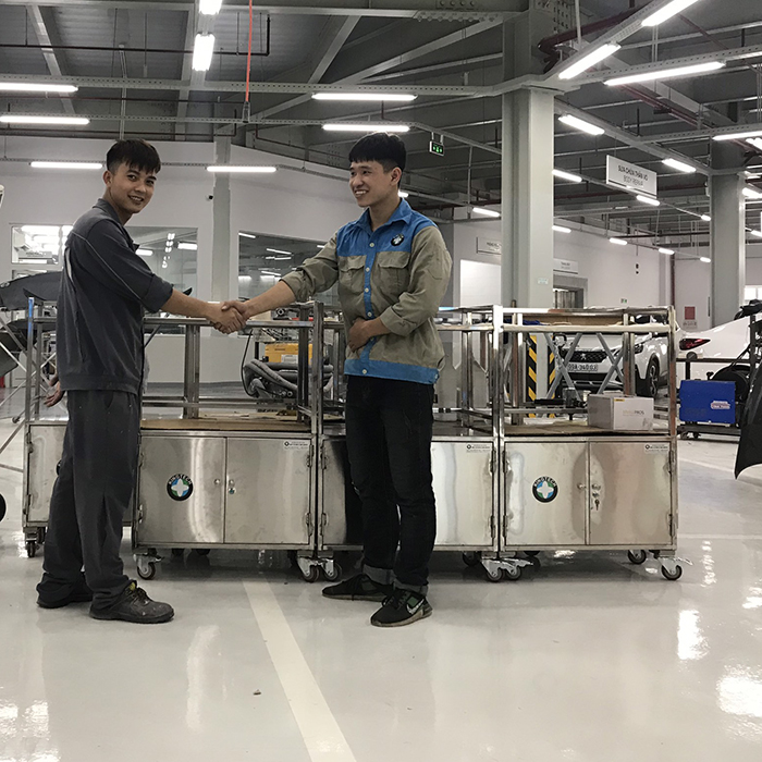 Tủ đồ nghề Inox đựng dụng cụ sơn K155.5049