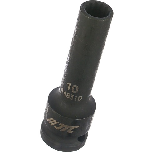 jtc-448310-4483-1-2-thin-wall-deep-impact-socket-12pt-10-mm
