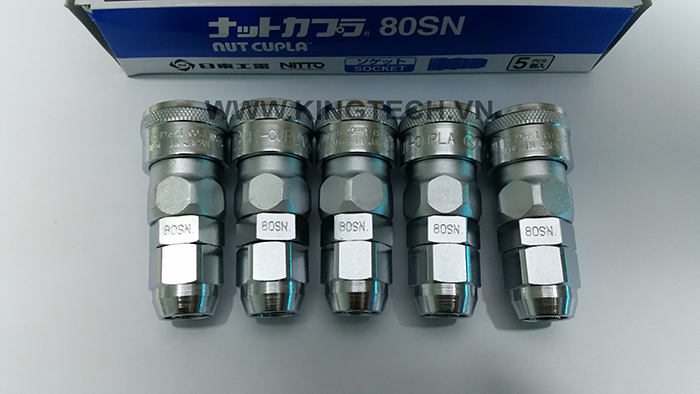 Giắc nối nhanh khí nén Nitto 85SN Giắc nối nhanh khí nén Nitto 85SN