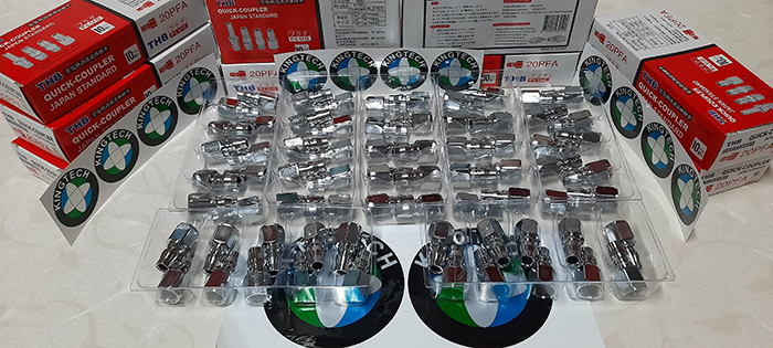 Giắc nối nhanh khí nén THB 20PFA Giắc nối nhanh khí nén THB 20PFA