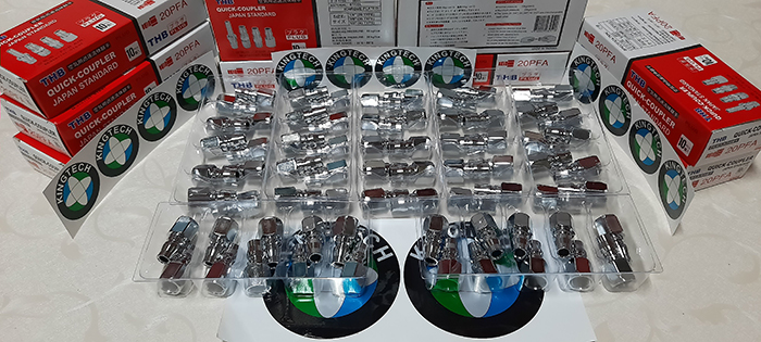 Giắc nối nhanh khí nén THB 20PFA Giắc nối nhanh khí nén THB 20PFA