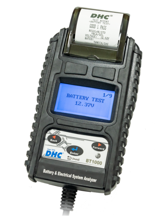 Máy kiểm tra hệ thống điện & ắc quy DHC BT1000 Máy kiểm tra hệ thống điện & ắc quy DHC BT1000