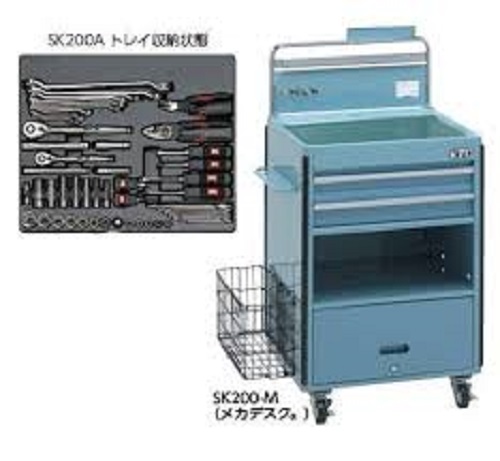 Tủ dụng cụ đa năng KTC SK200A ( 1 xe đẩy, 77 chi tiết) Tủ dụng cụ đa năng KTC SK200A ( 1 xe đẩy, 77 chi tiết)